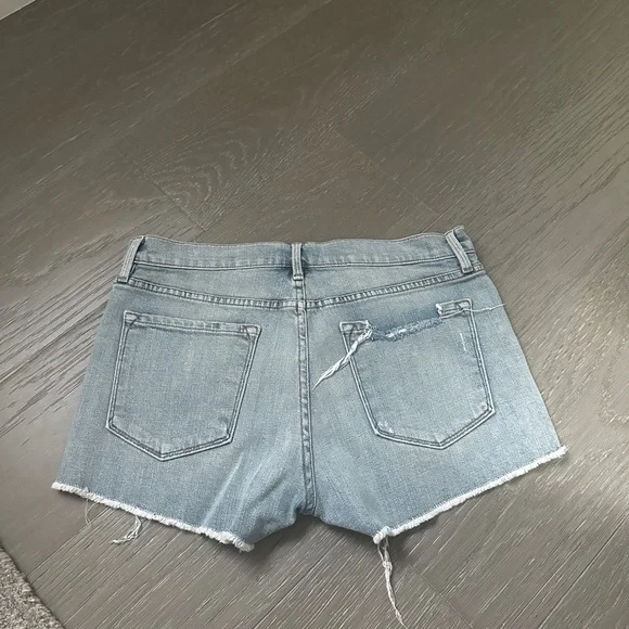Light wash jean shorts!!!
